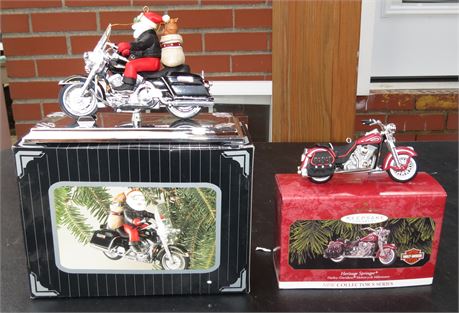 Harley Davidson Ornaments