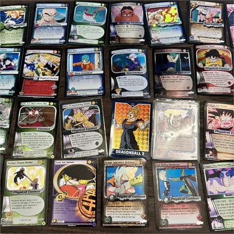 Dragon Ball Z DBZ CCG Card Lot 2000/2003