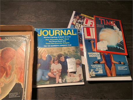 Time Magazine Space Shuttle Challenger Disaster, Look Magazines & More