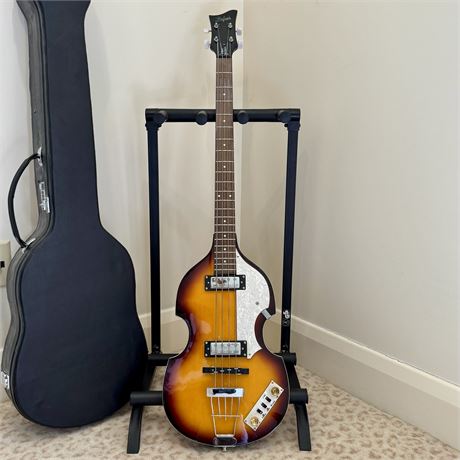Hofner Icon Series Violin Bass with Hard Case