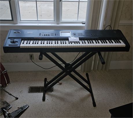 Korg Triton Extreme Music Work Station Keyboard With Stand