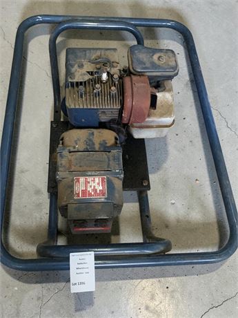 125 Volt Dayton Portable Generator Model 3W091A