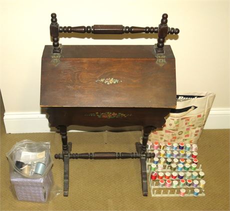 Sewing Cabinet, Supplies