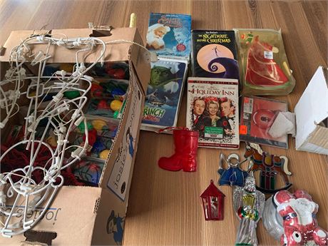 Christmas Holiday Decor, Lights & Christmas Movie Lot