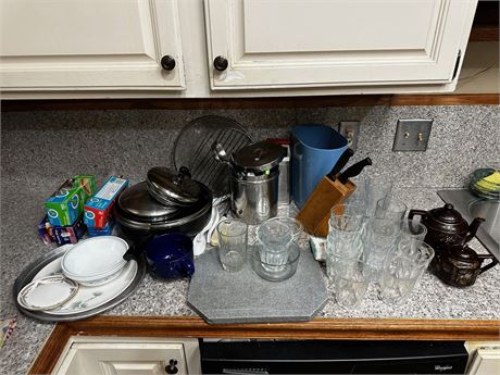 Kitchen Counter Clean out