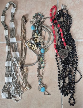 Costume Jewelry Necklaces