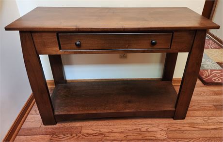 Wooden Entryway Table