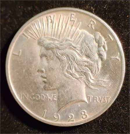 1923 Peace Silver Dollar