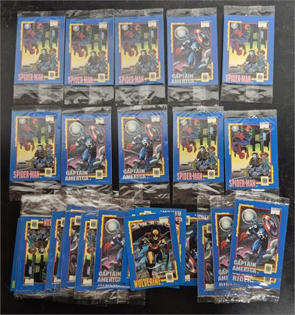 1991 Marvel Card Packs