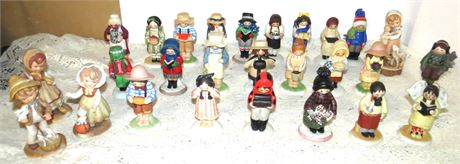 "Enesco" "All The Lord's Children" Figurines