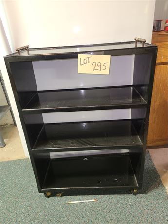 Black Lacquer Shelf