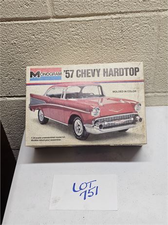 Monogram '57 Chevy Hardtop 1/24 Scale Model 2225