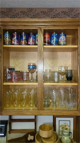 Kitchen Cupboard Cleanout: Drinking Glasses / Juice & More