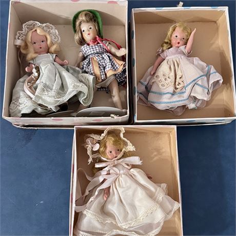 Vintage Nancy Ann Storybook Dolls