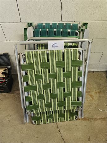 Mixed Size Outdoor Mesh Chairs & Lounge