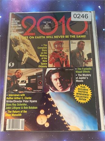Vintage 2010 Space Odyssey Movie Magazine