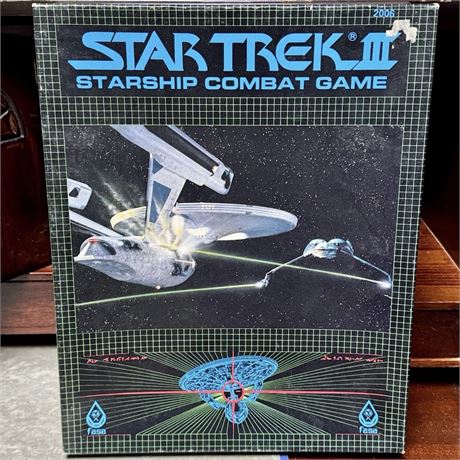 Vintage Star Trek III Starship Combat Game #2006 UNUSED!