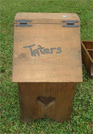 Taters Wood Box