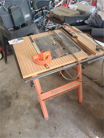 Craftsman 1.25hp Router on Folding Saw/Router Table