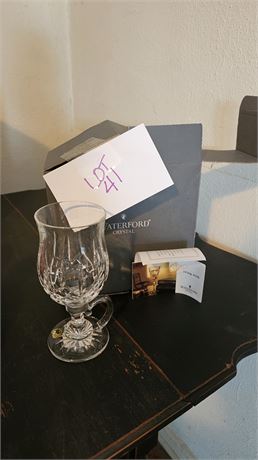 Waterford Crystal Irish Coffee Goblets In Box