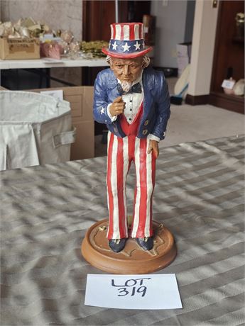 Tom Clark Creations "Uncle Sam" Gnome Figurine – No. 67