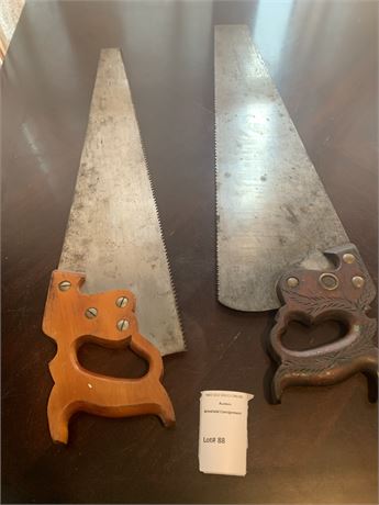 Disston Handsaw Tool Lot of 2