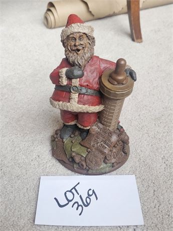Tom Clark Creations "Santa Baby" Gnome Figurine – Artist Signed in Ink