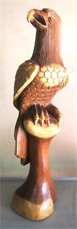 Carved Wood Eagle