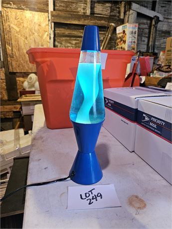 Classic Repro Bingo Blue Lava Lamp