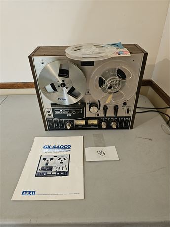 AKAI Stereo Reel to Reel Tape Deck GX-4400D