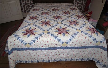 Vintage 8 Pt Star Quilt