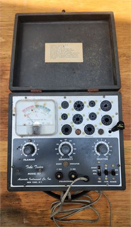 Tube-Tester 157 Equipment by Accurate Instrument Co. Inc.