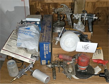 Air Compressor Accessories, Grease Gun, Buffer, Power Painters & More