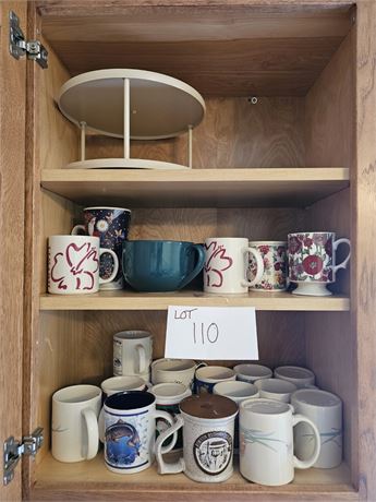 Cupboard Cleanout- Mixed Coffee Cup & Mug Lot