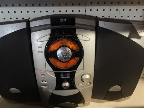 KLH Vertical-Loading Stereo boom Box System