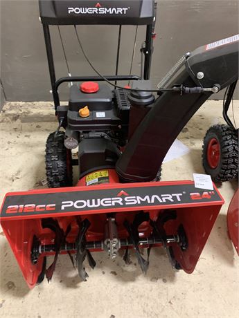 PowerSmart 24-inch 212cc Gas Snow Blower (Needs Work)