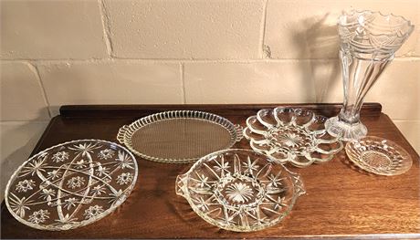 Crystal Platters, Vase