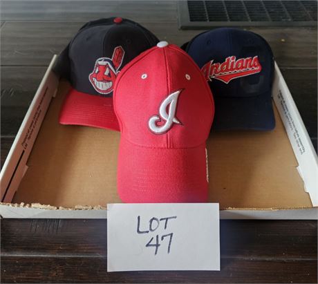 Mixed Cleveland Indians Ball Caps