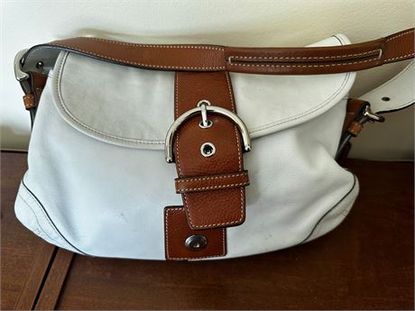 White Soho Coach Bag, New