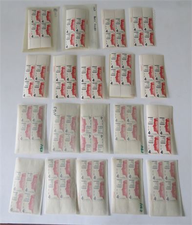 1960 4 Cent Boys Club Of America 100th Anniversary Stamps