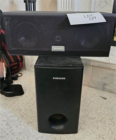 Samsung & Sony Stereo Speakers