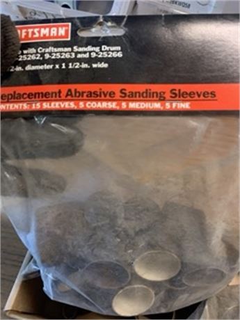 Craftsman Replacement Sanding Sleeves Lot