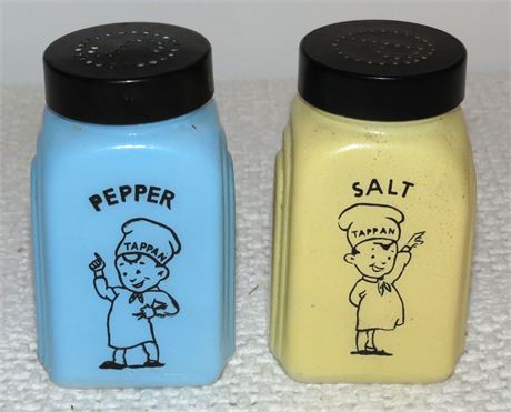 McKee Tappan Salt & Pepper Shakers