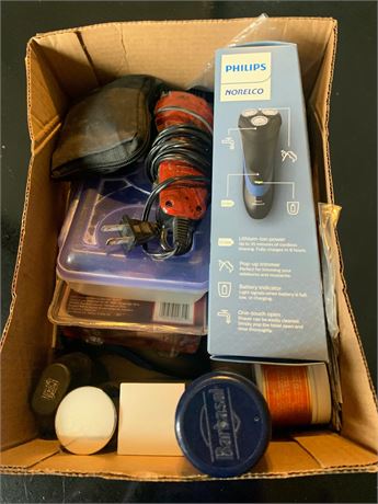 Mens Grooming Lot - Philips Norelco Shavers, Drakkar Noir Cologne & More