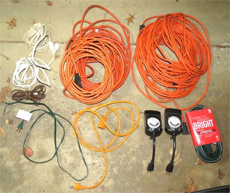 Extension Cords, Timers