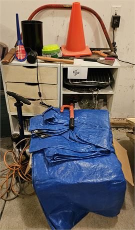 Misc Tools, Tarps, Bike Pumps & More