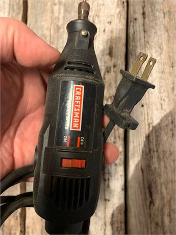 Craftsman Single Speed Dremel Tool Model 572.610830 120V